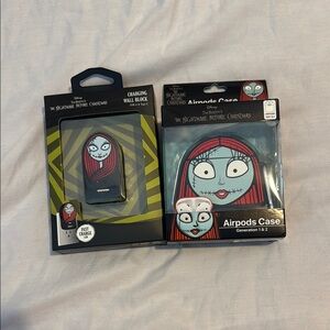 Nightmare Before Christmas AirPods case and charging block